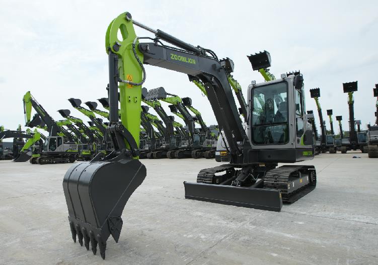 New Zoomlion ZE60G/GA Excavator for Sale rear side view