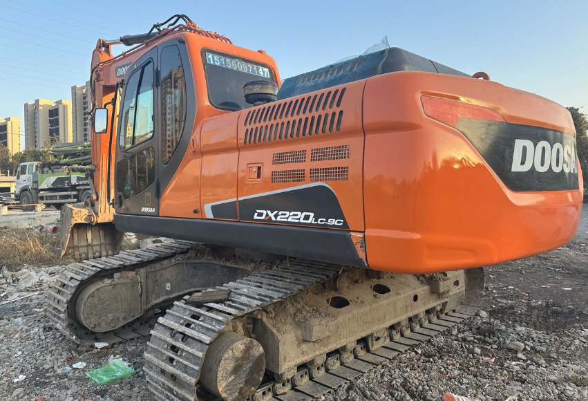 Used Doosan DX220LC-9C Excavator for Sale detail view