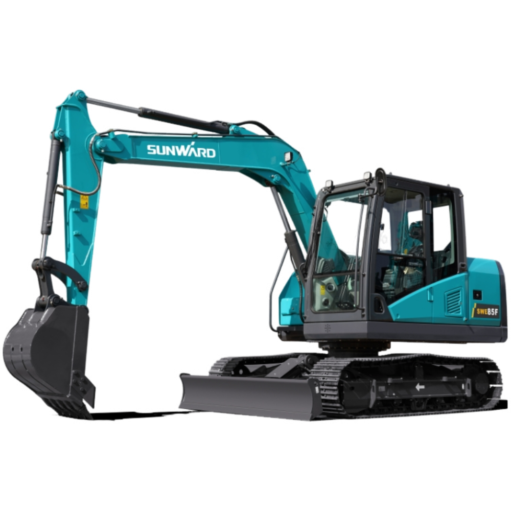 New Sunward SWE85F Excavator for Sale side view