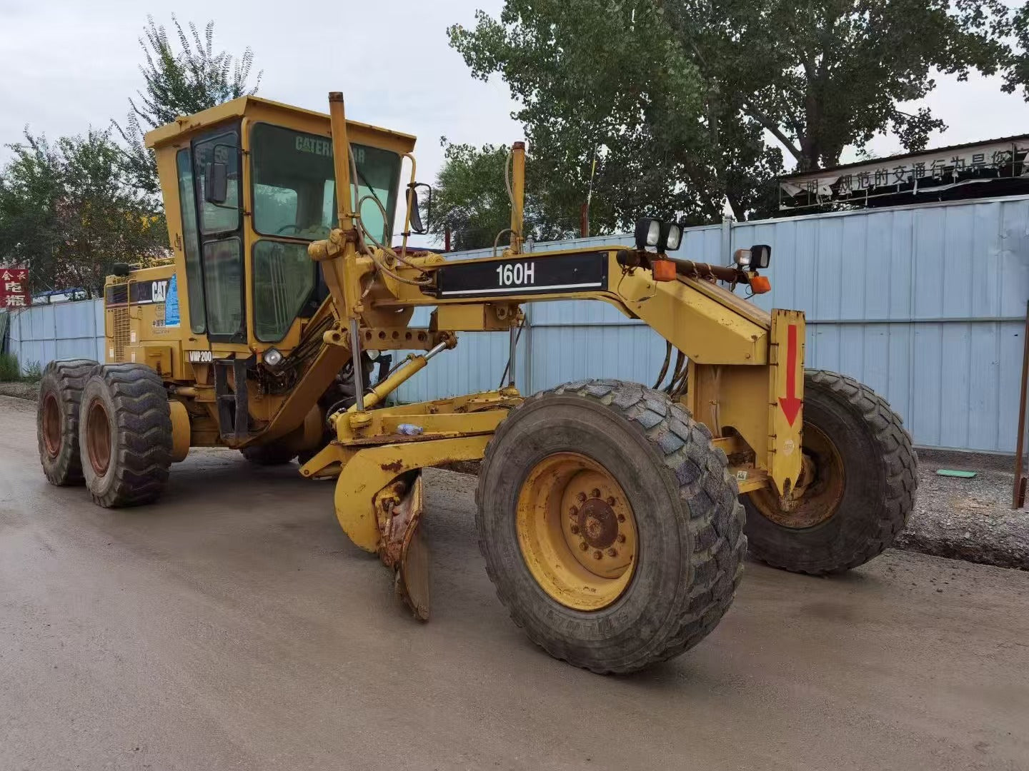 Used Caterpillar 160H Motor Grader for Sale detail view