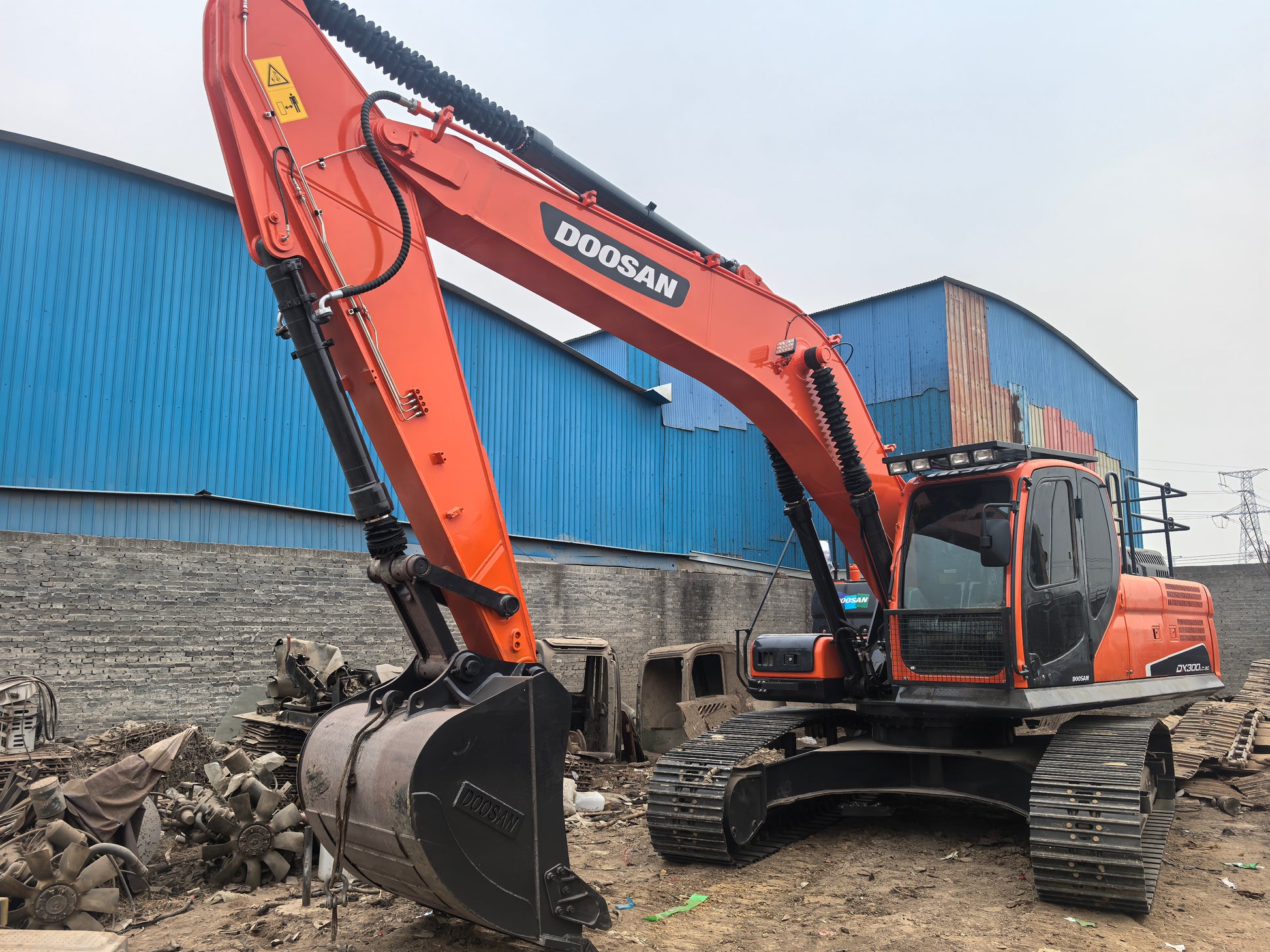 Used Doosan DX300LC-9C Excavator for Sale detail view