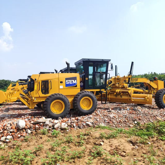 Used Sem 920F Motor Grader for Sale side view