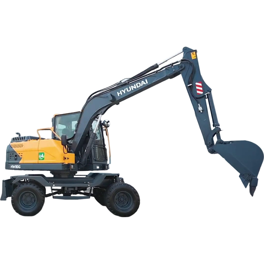 New Hyundai HW80G Excavator for Sale side view