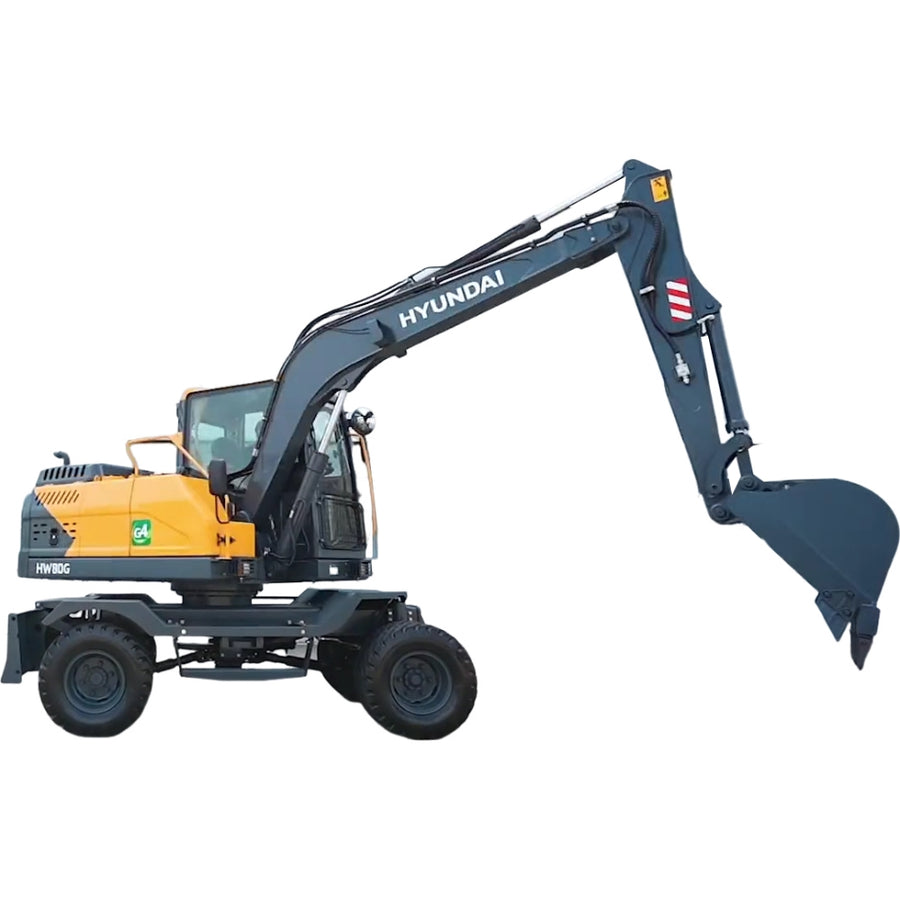New HYUNDAI HW80G Crawler Excavator for Sale | HYUNDAI HW80G Price detail photo 1