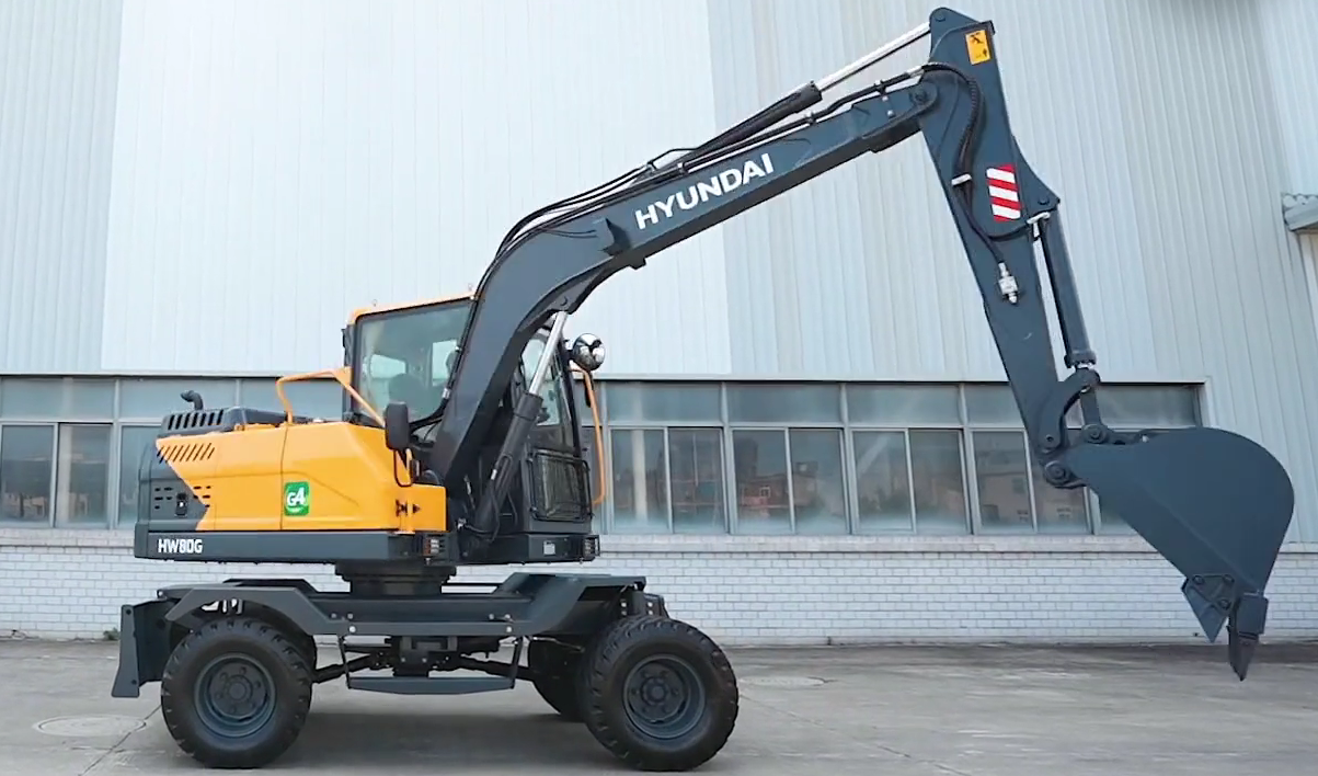 New Hyundai HW80G Excavator for Sale front view