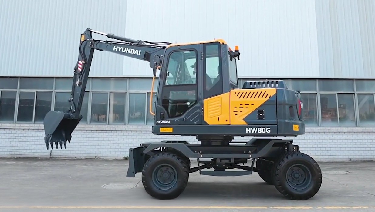 New Hyundai HW80G Excavator for Sale detail view