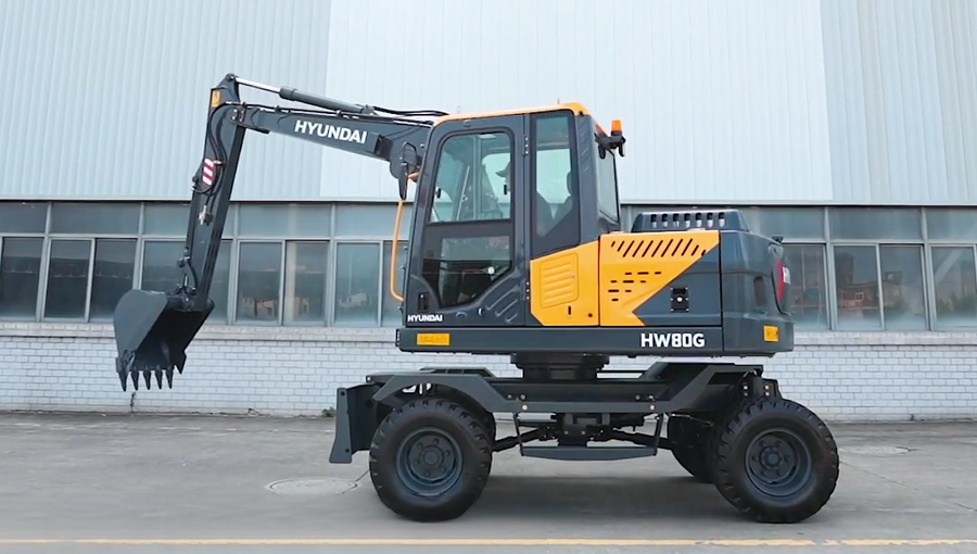 New HYUNDAI HW80G Crawler Excavator for Sale | HYUNDAI HW80G Price detail photo 4