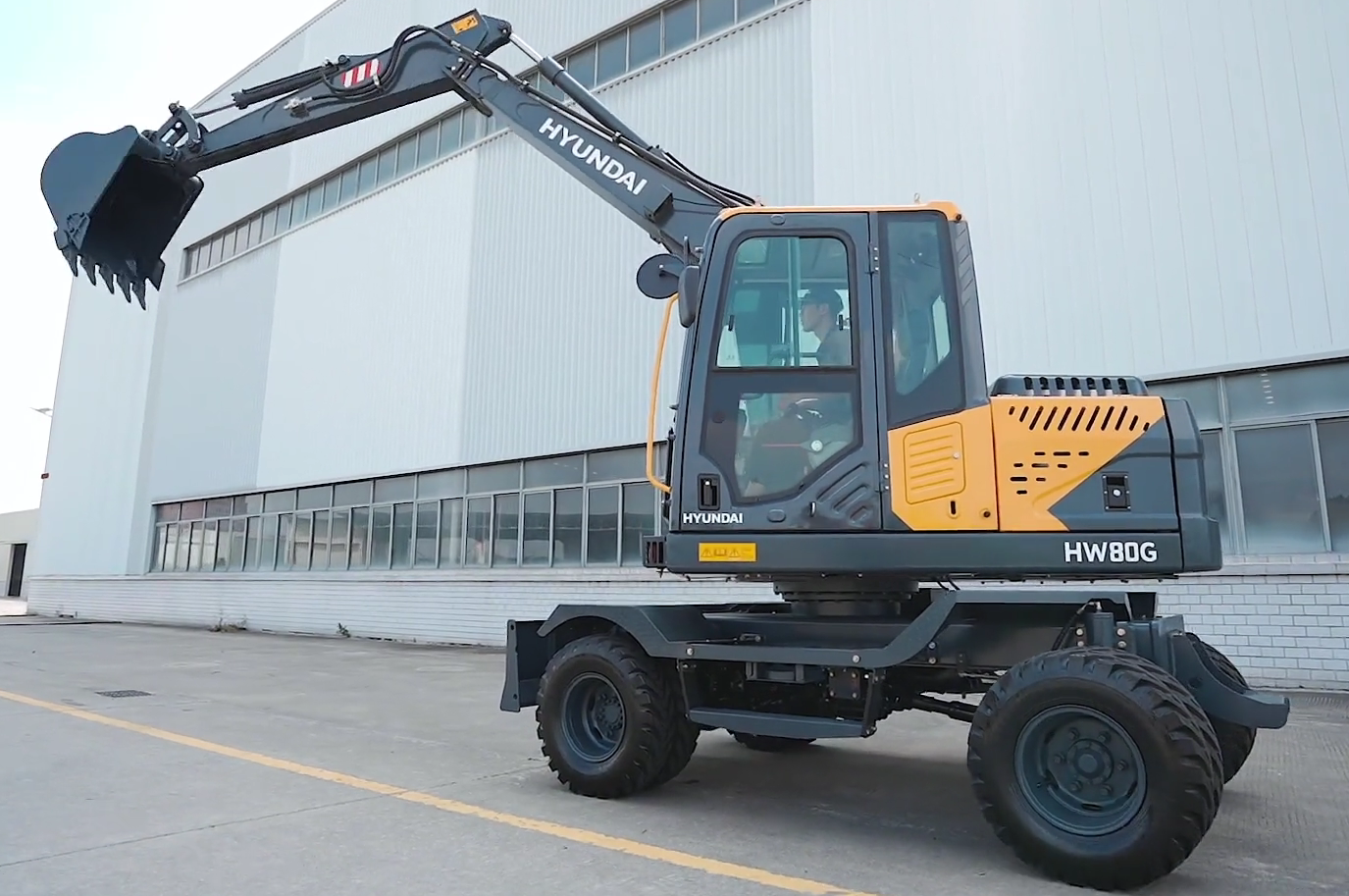 New Hyundai HW80G Excavator for Sale detail view