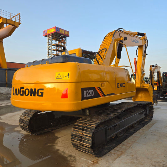 Used Liugong 922 Excavator for Sale rear side view