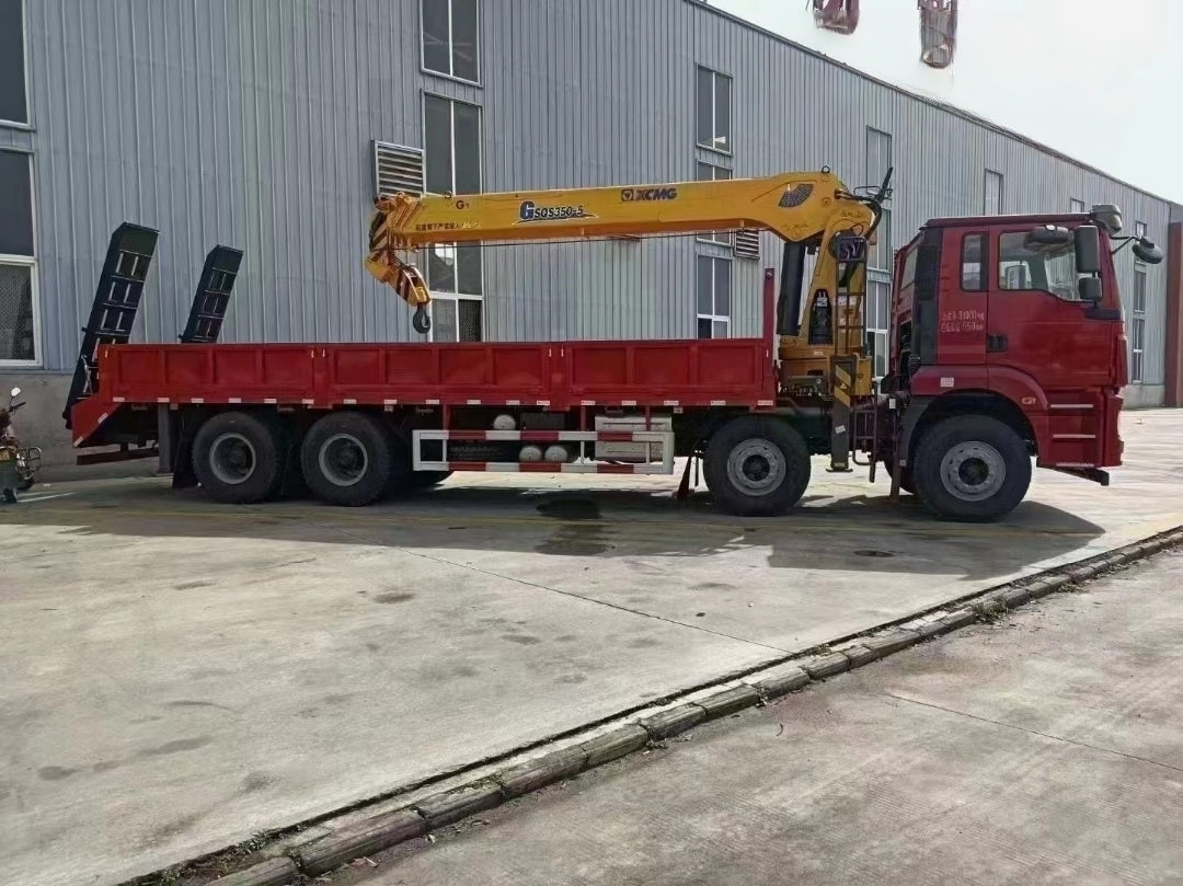 Used Shacman 350HP Truck-Mounted Crane for Sale detail view