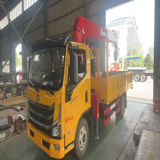 Used Saic 160HP Truck-Mounted Crane for Sale side view