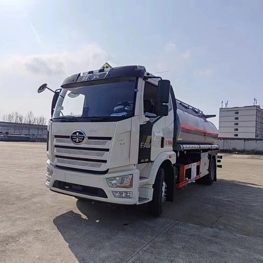 Used FAW 14.5M³ Fuel Tank Truck for Sale side view