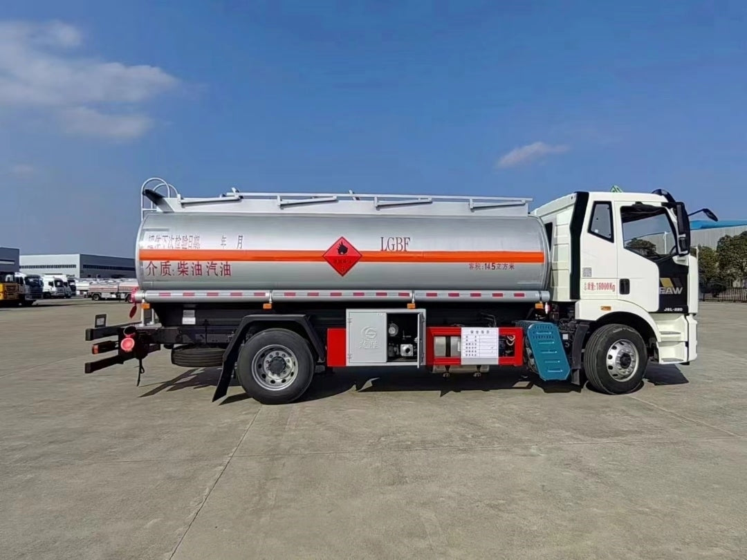 Used FAW 14.5M³ Fuel Tank Truck for Sale detail view
