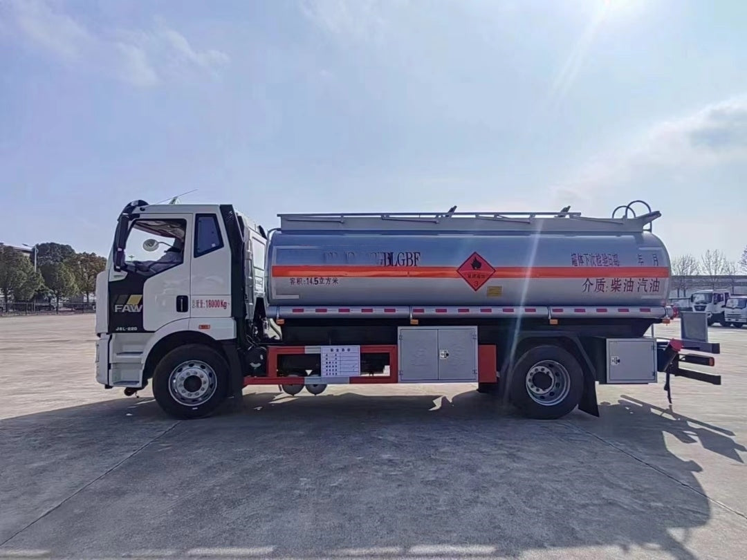 Used FAW 14.5M³ Fuel Tank Truck for Sale detail view