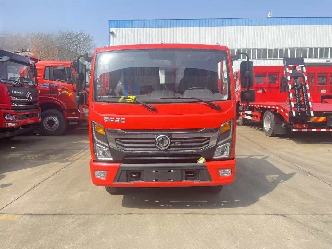 Used Dongfeng 160HP Flatbed Truck for Sale front view