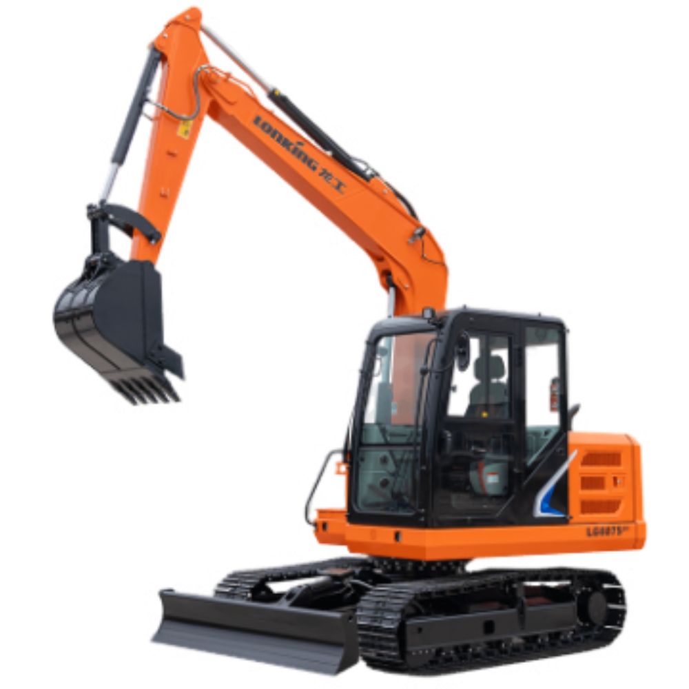 New Lonking LG6075 Excavator for Sale side view