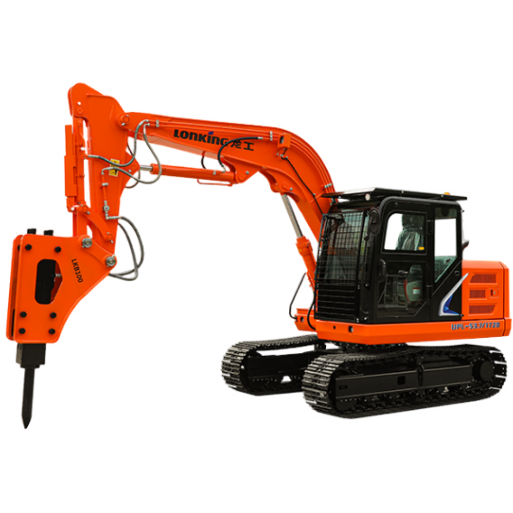 New Lonking 71720 Excavator for Sale side view