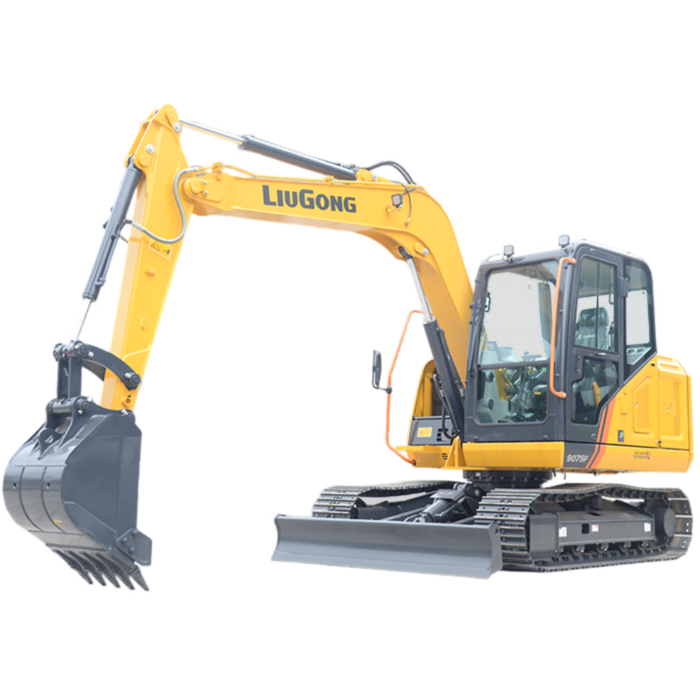 New Liugong 9075F Yuchai Engine Excavator for Sale side view