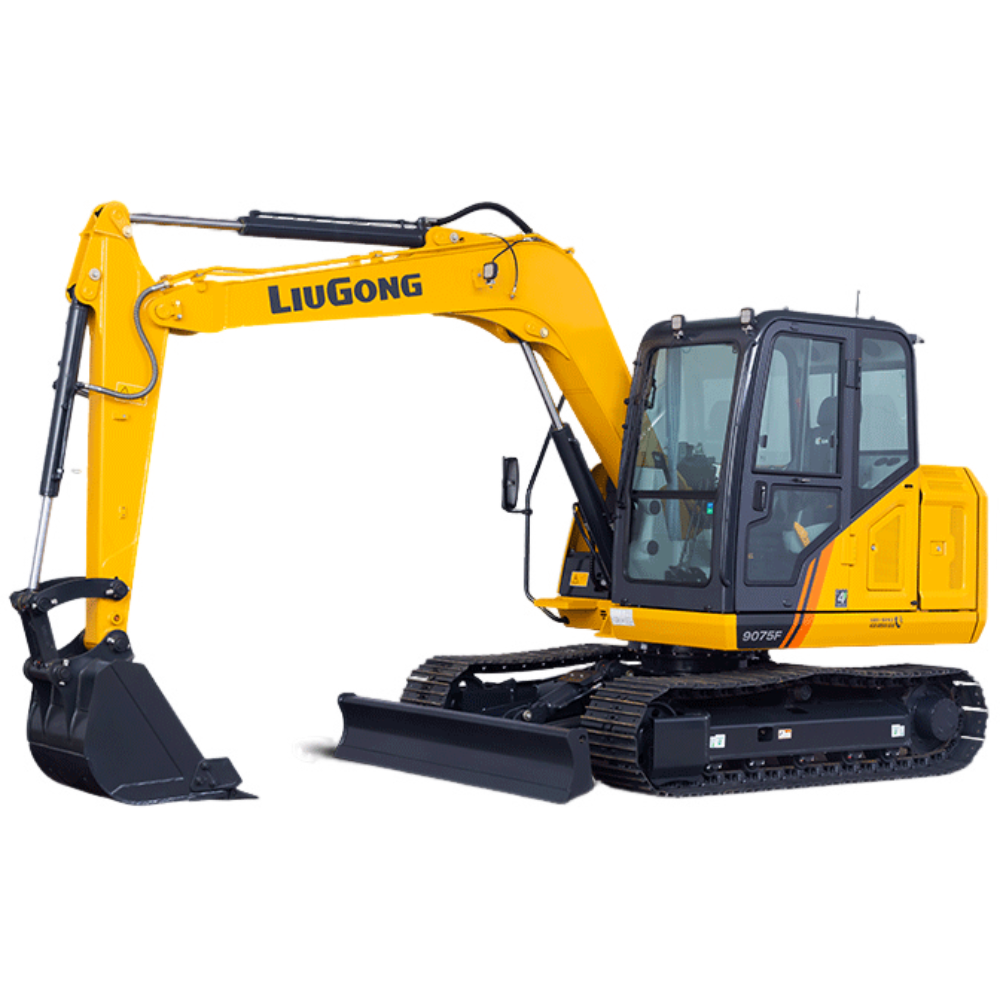 New Liugong 9075F Yanmar Engine Excavator for Sale side view