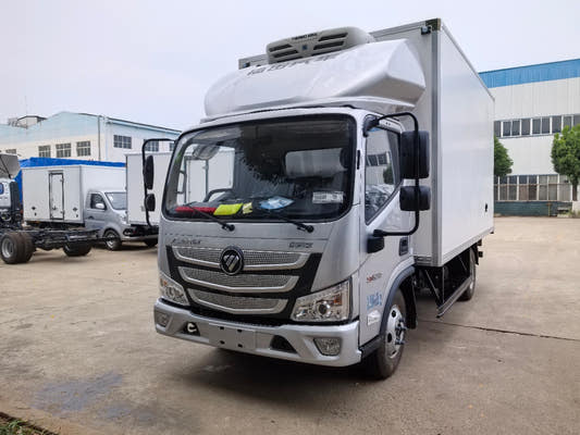 Used Foton AUMARK 18M³ Refrigerated Truck for Sale rear side view