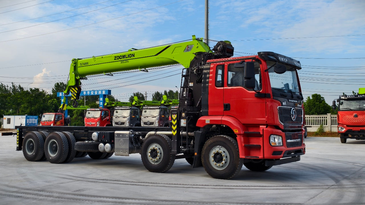 Used Shacman 350HP Truck-Mounted Crane for Sale - Updated Model detail view