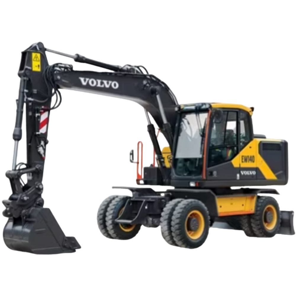 New Volvo EW140 Wheeled Excavator for Sale side view