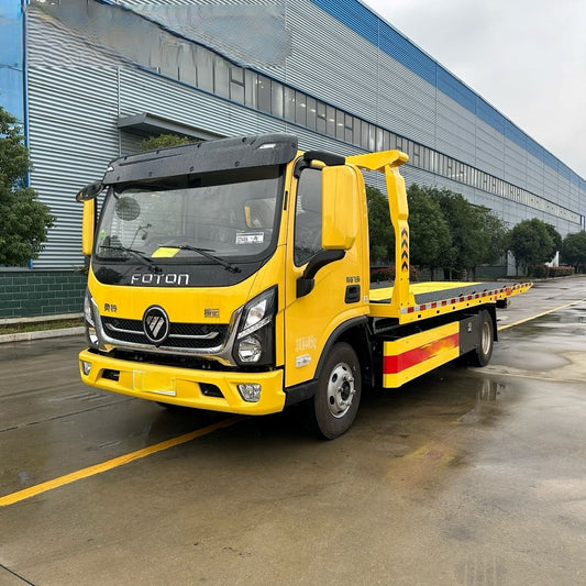 Used Foton 160HP Road Wrecker Truck for Sale - Updated Model side view