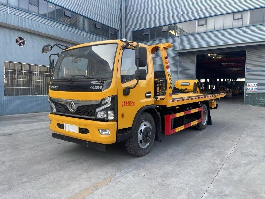 Used Dongfeng 150HP Road Wrecker Truck for Sale detail view