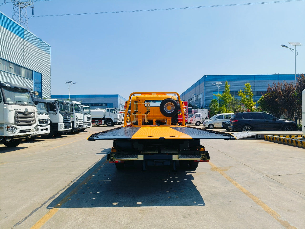 Used Foton 160HP Road Wrecker Truck for Sale - Updated Model detail view