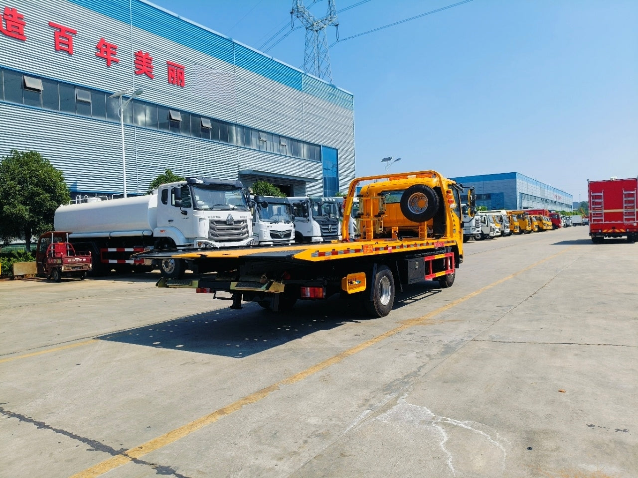 Used Foton 160HP Road Wrecker Truck for Sale - Updated Model detail view