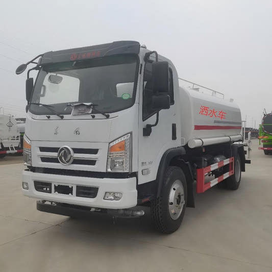 Used Dongfeng 160HP Water Bowser Truck for Sale side view