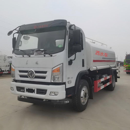 Used Dongfeng 160HP Water Bowser Truck for Sale side view