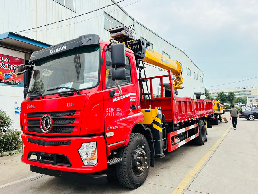 Used Dongfeng 245HP Truck-Mounted Crane for Sale | Dongfeng 245HP Price detail photo 3