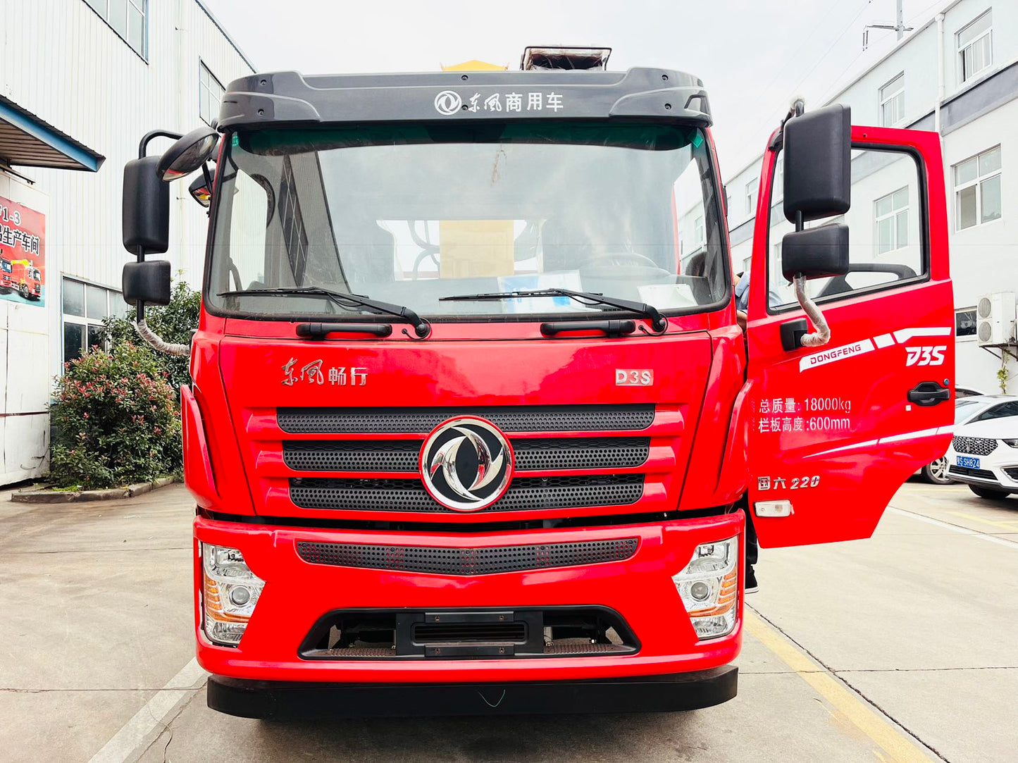 Used Dongfeng 245HP Truck-Mounted Crane for Sale detail view