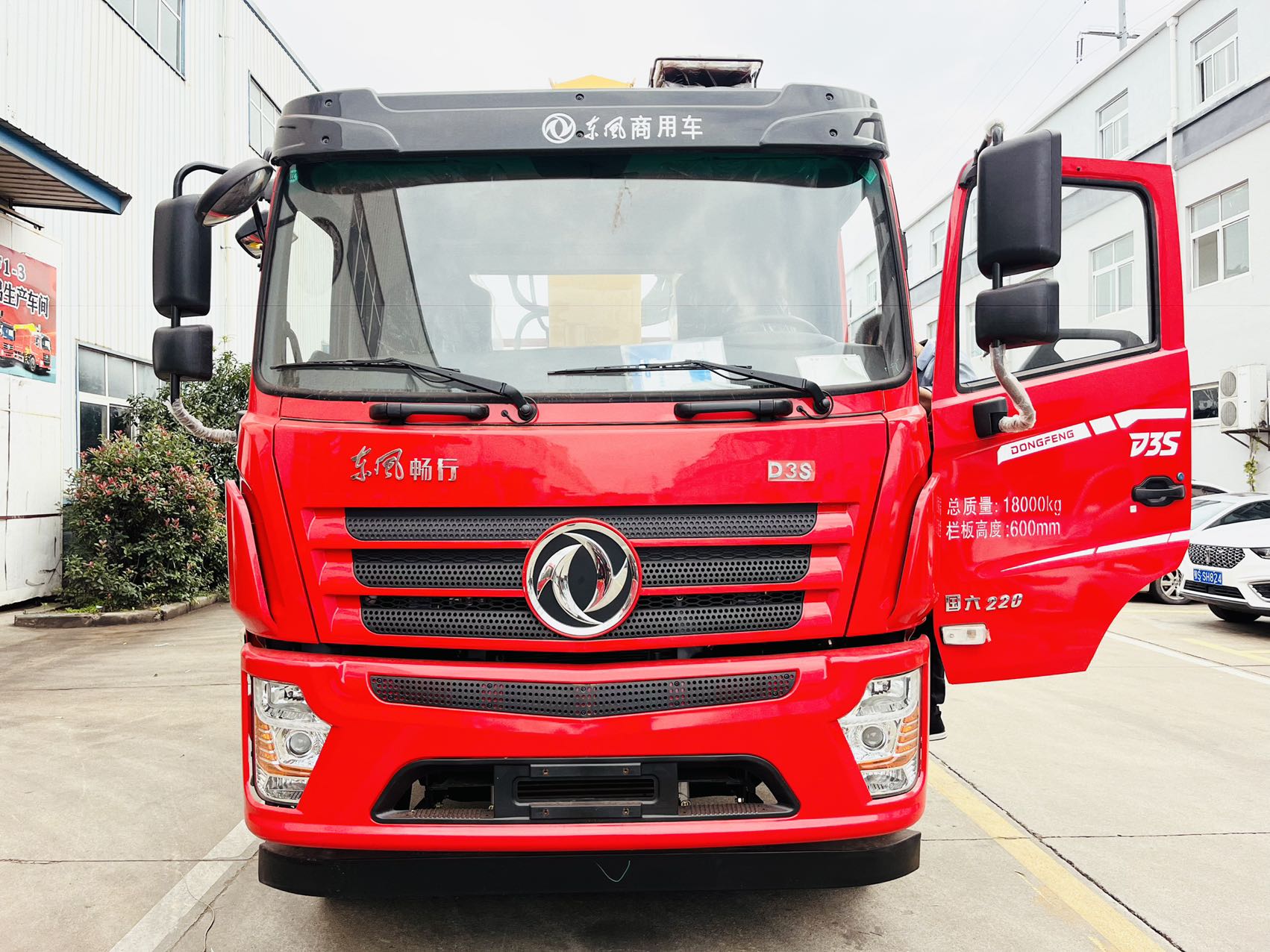 Used Dongfeng 245HP Truck-Mounted Crane for Sale detail view