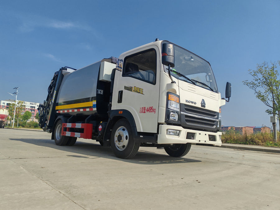 Camión recolector de residuos Sinotruk HOWO 6M³ usado en venta | Precio Sinotruk HOWO 6M³ foto de detalle 2