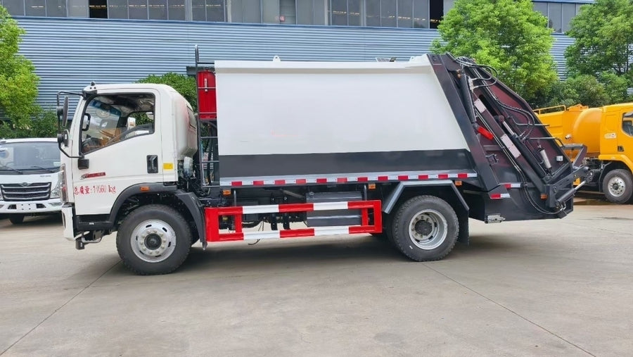 Camión recolector de residuos Sinotruk HOWO 12M³ usado en venta | Precio Sinotruk HOWO 12M³ foto de detalle 4