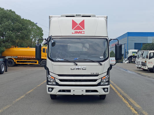 Used JMC NEW KAIYUN 18M³ Refrigerated Truck for Sale rear side view
