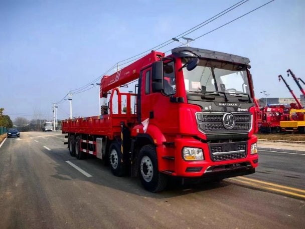 Used Shacman 350HP Truck-Mounted Crane for Sale - Updated Model detail view