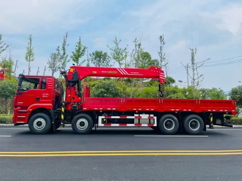 Used Shacman 350HP Truck-Mounted Crane for Sale - Updated Model detail view