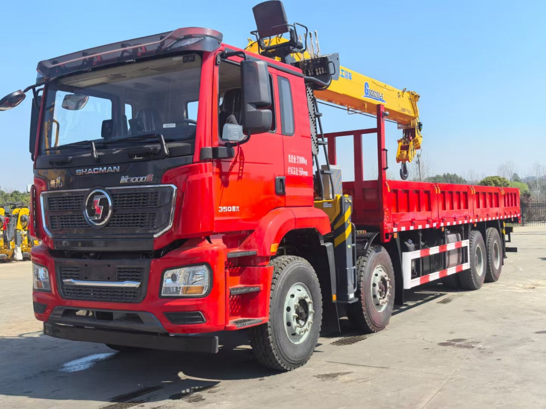 Used Shacman 350HP Truck-Mounted Crane for Sale - Updated Model detail view