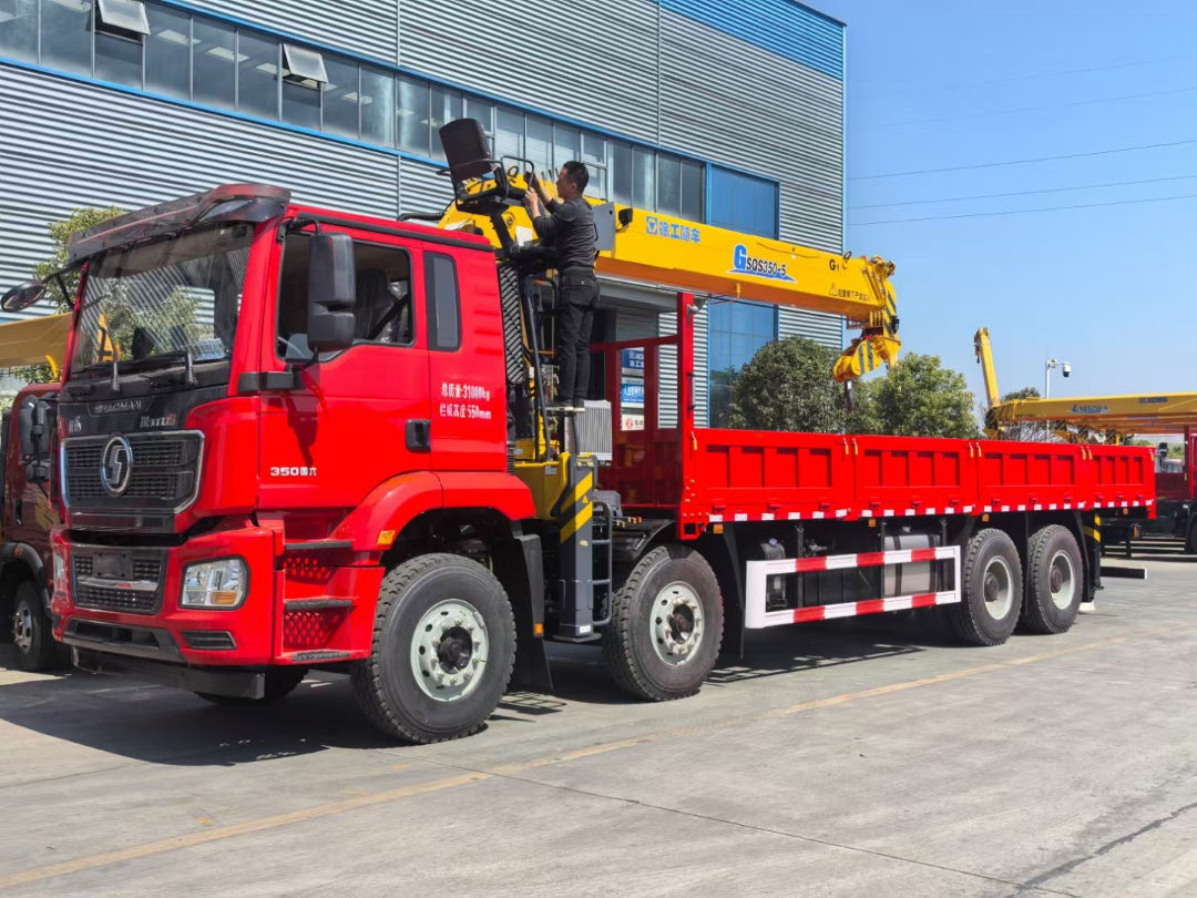 Used Shacman 350HP Truck-Mounted Crane for Sale - Updated Model detail view