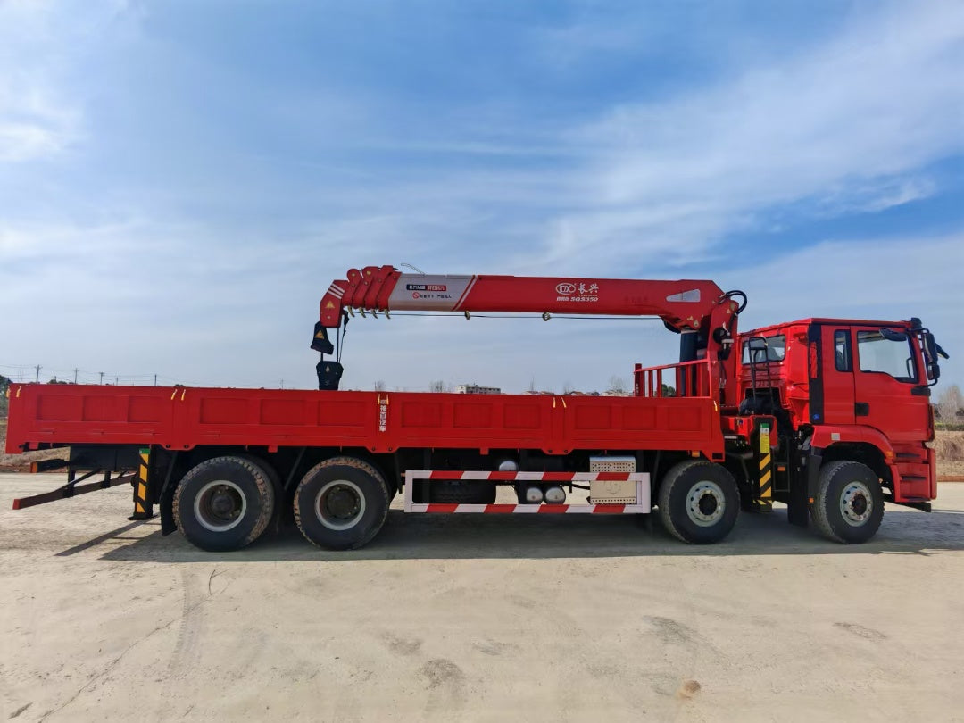 Used Shacman 350HP Truck-Mounted Crane for Sale - Updated Model detail view