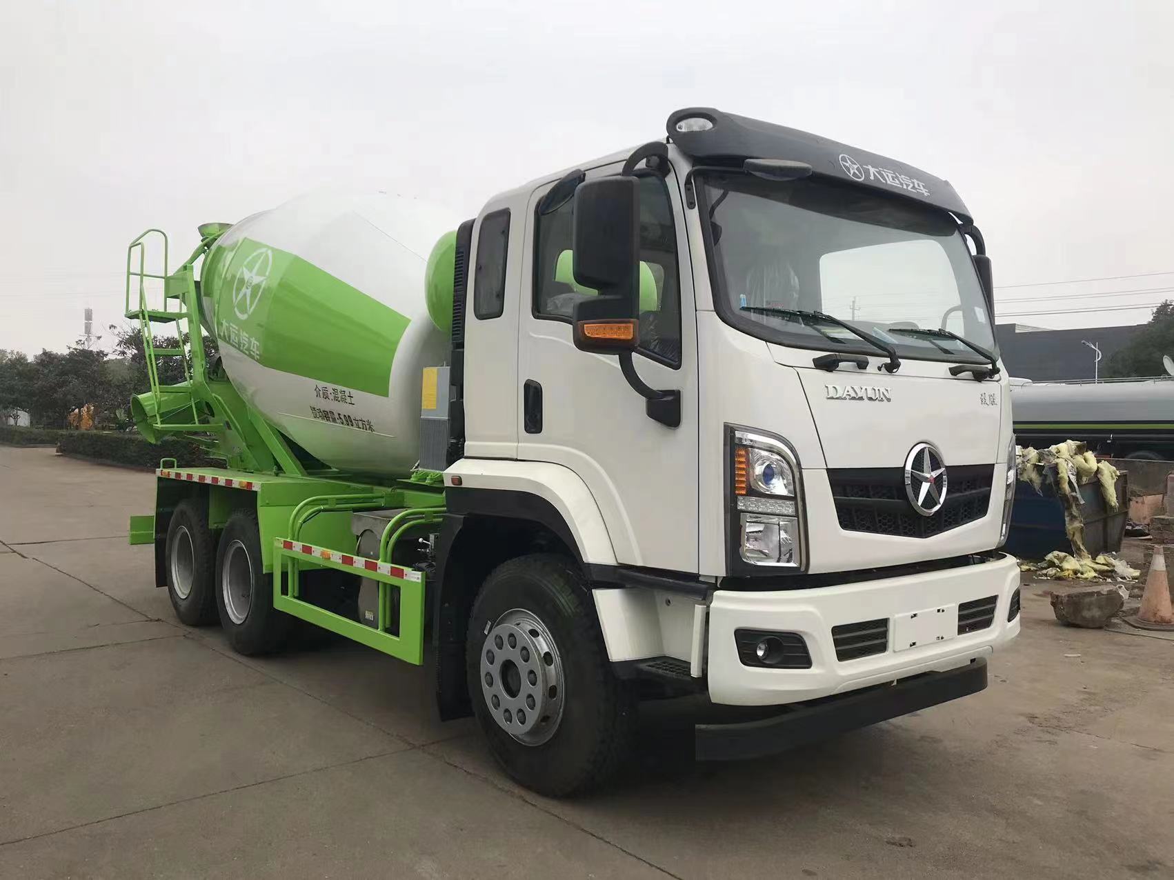 Used Dayun 8M³ Concrete Mixer Truck for Sale detail view
