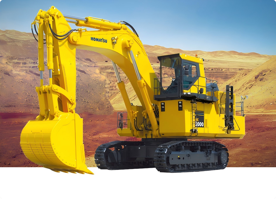 New Komatsu PC2000-8 Excavator for Sale front view