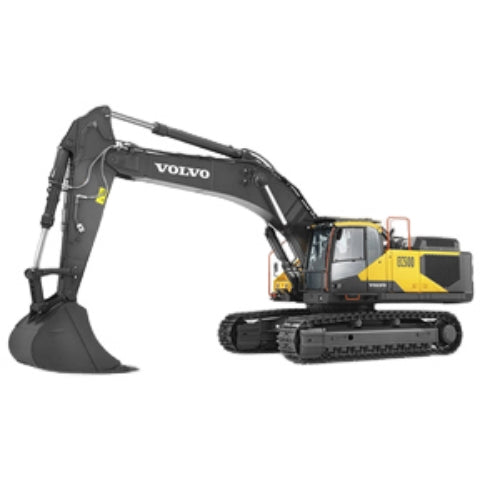 New Volvo EC550 Excavator for Sale side view