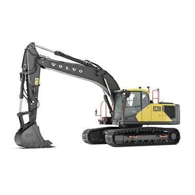New Volvo EC210 Excavator for Sale - Updated Model side view