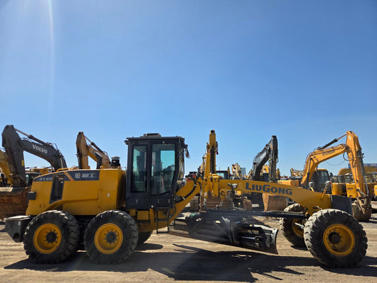 Used Liugong 4180 Motor Grader for Sale rear side view