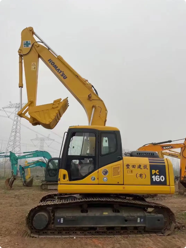 Used Komatsu PC160-7 Crawler Excavator for Sale | Komatsu PC160-7 Price detail photo 2
