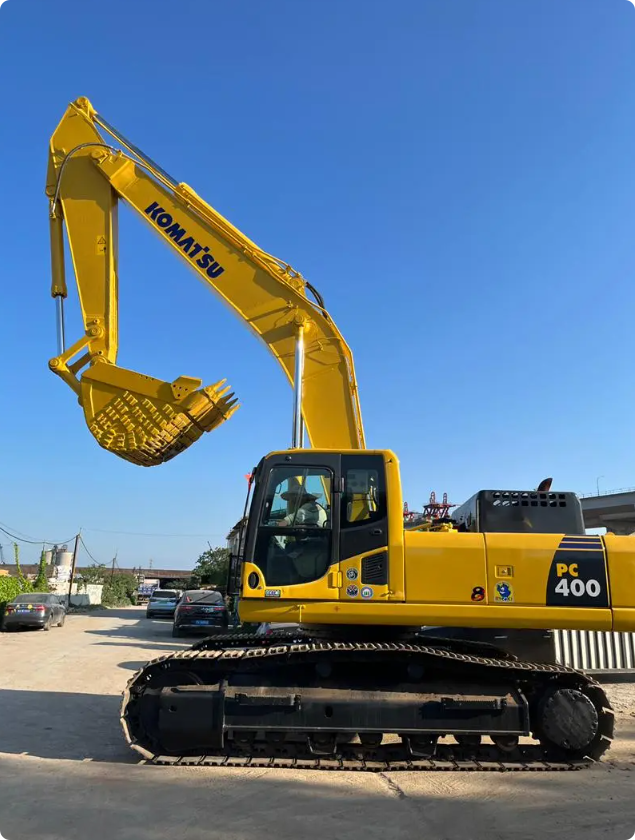 Used Komatsu PC400-8 Excavator for Sale front working view for sale